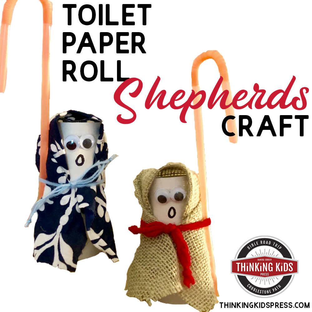 Toilet Paper Roll Shepherds Craft