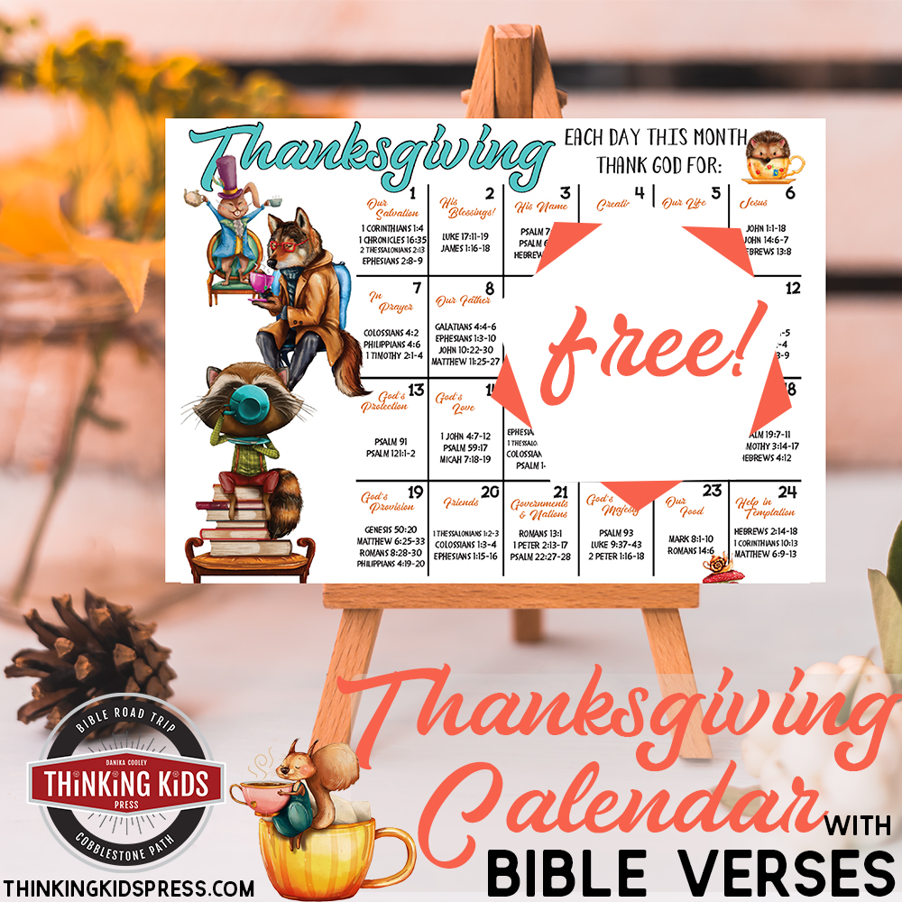 Thanksgiving calendar