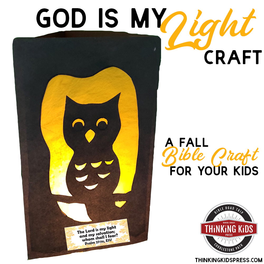God is My Light Craft | A Fall Bible Craft for Your Kids
