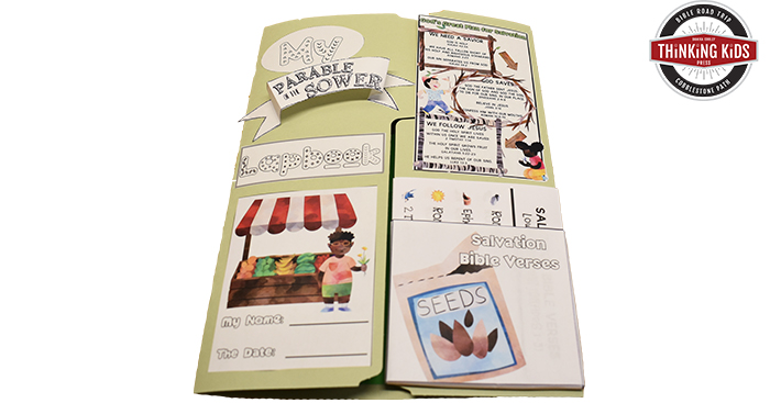 The Parable of the Sower Bible Lesson Lapbook