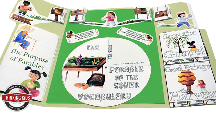 The Parable of the Sower Bible Lesson Lapbook