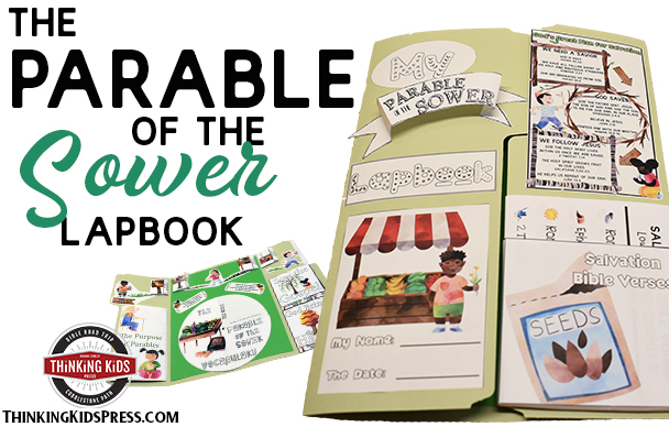 The Parable of the Sower Bible Lesson Lapbook