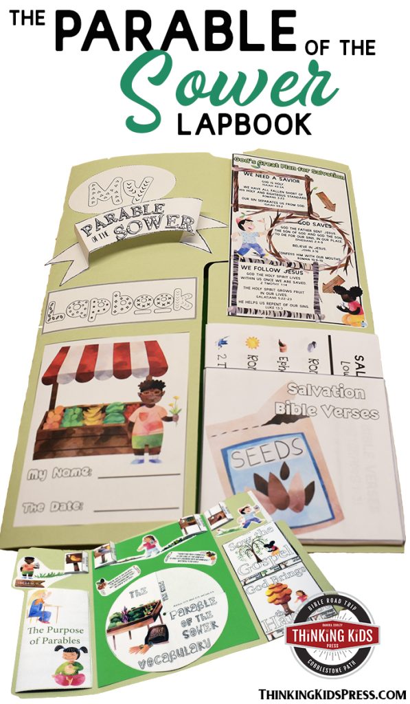 The Parable of the Sower Bible Lesson Lapbook