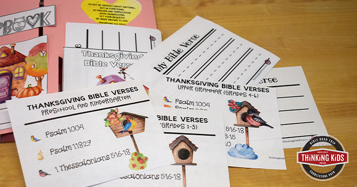 Thanksgiving Bible Lesson for Kids ( Lapbook )