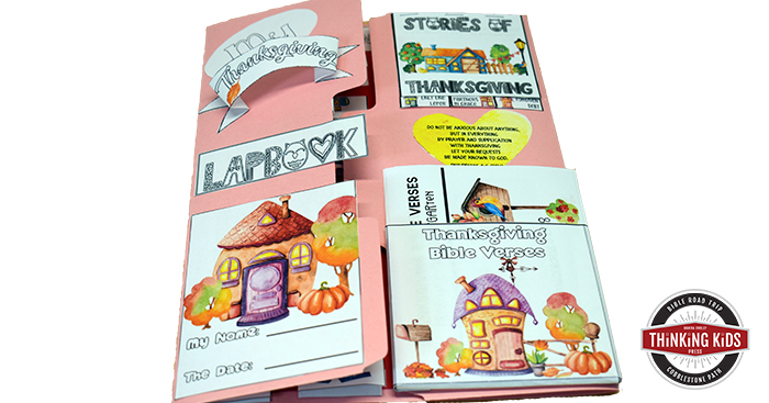 Thanksgiving Bible Lesson for Kids ( Lapbook )