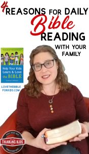 4 Reasons for Daily Bible Reading with Your Family