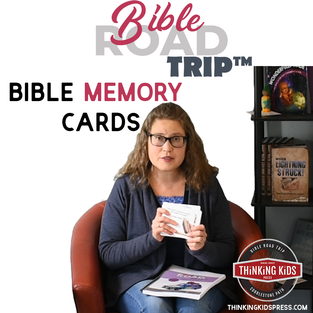 BIBLE MEMORY CARDS FOR BIBLE ROAD TRIP™