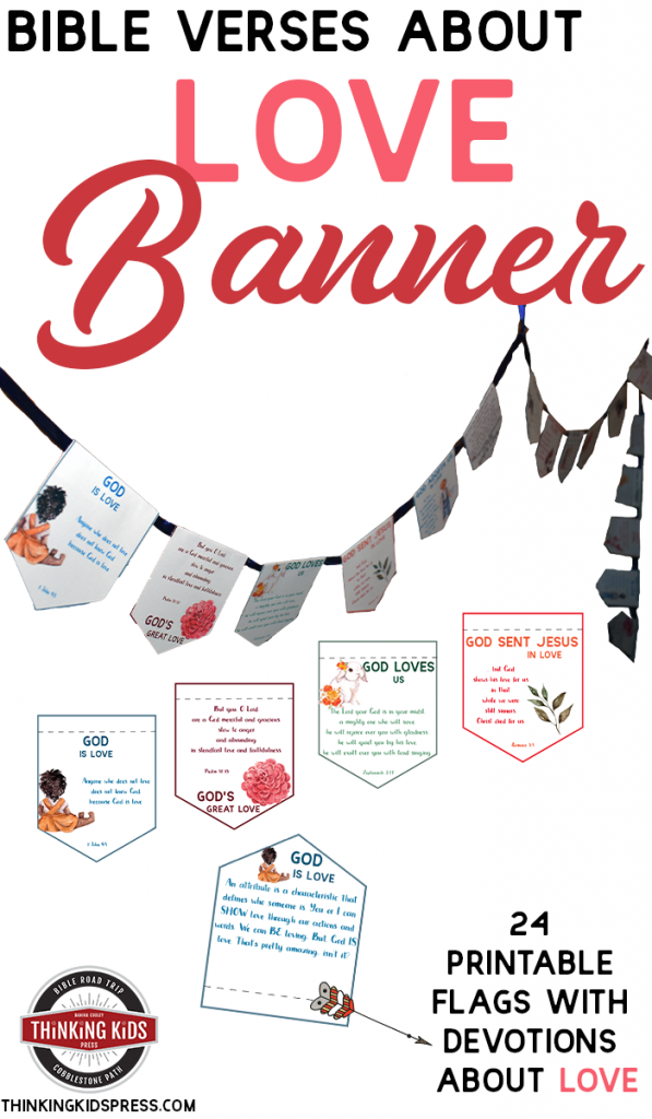 The Bible Verses about Love Banner