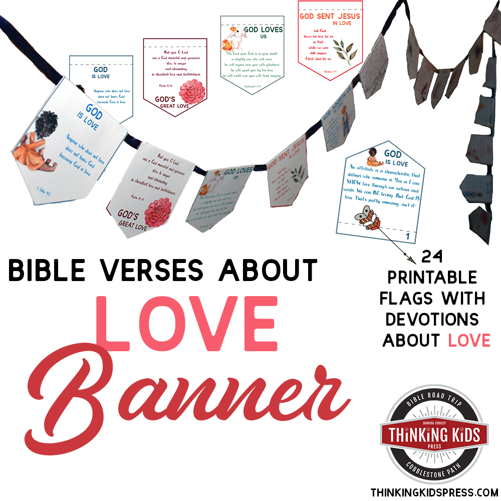 The Bible Verses about Love Banner