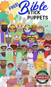 Free Printable Bible Stick Puppets