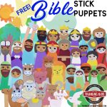 Free Printable Bible Stick Puppets - Thinking Kids