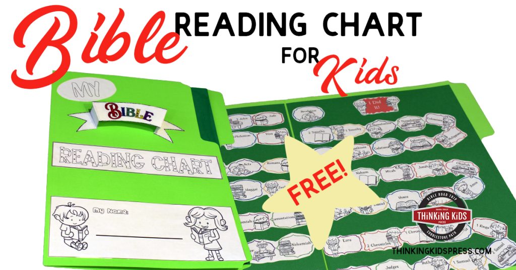 Journey Through the Bible | FREE Printable Reading Chart for Kids