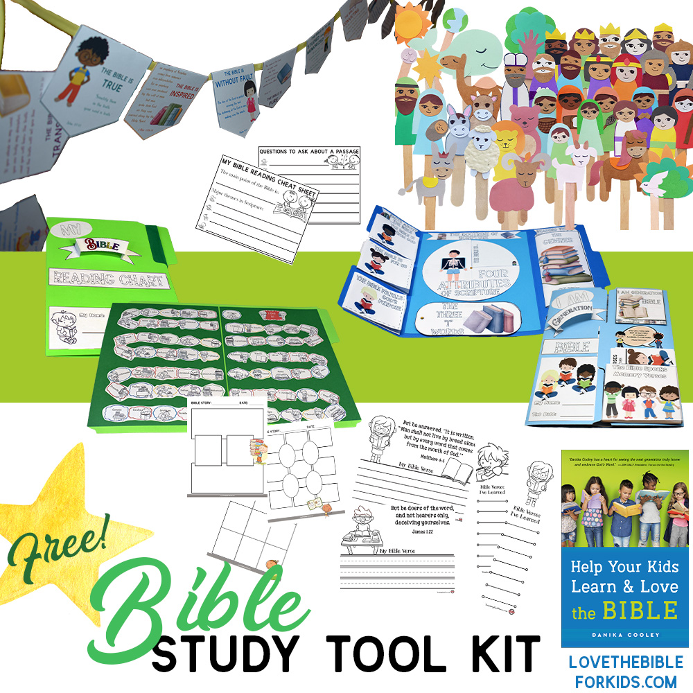 Bible Study Tools for Kids | FREE Bible Study Resources for Your Family