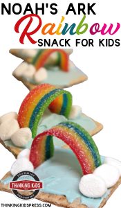 Noah's Ark Rainbow Snack for Kids