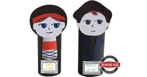 Martin Luther of the Reformation | Toilet Paper Roll Craft