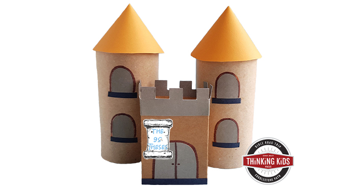 Martin Luther of the Reformation | Toilet Paper Roll Craft