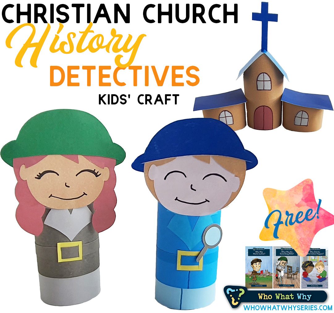 Christian Church History Detectives | Kids' Craft
