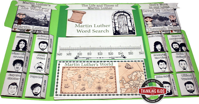 Martin Luther History for Kids | Biography Lapbook