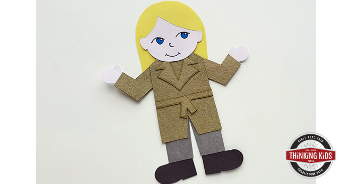 History Detective Bookmark Craft for Kids