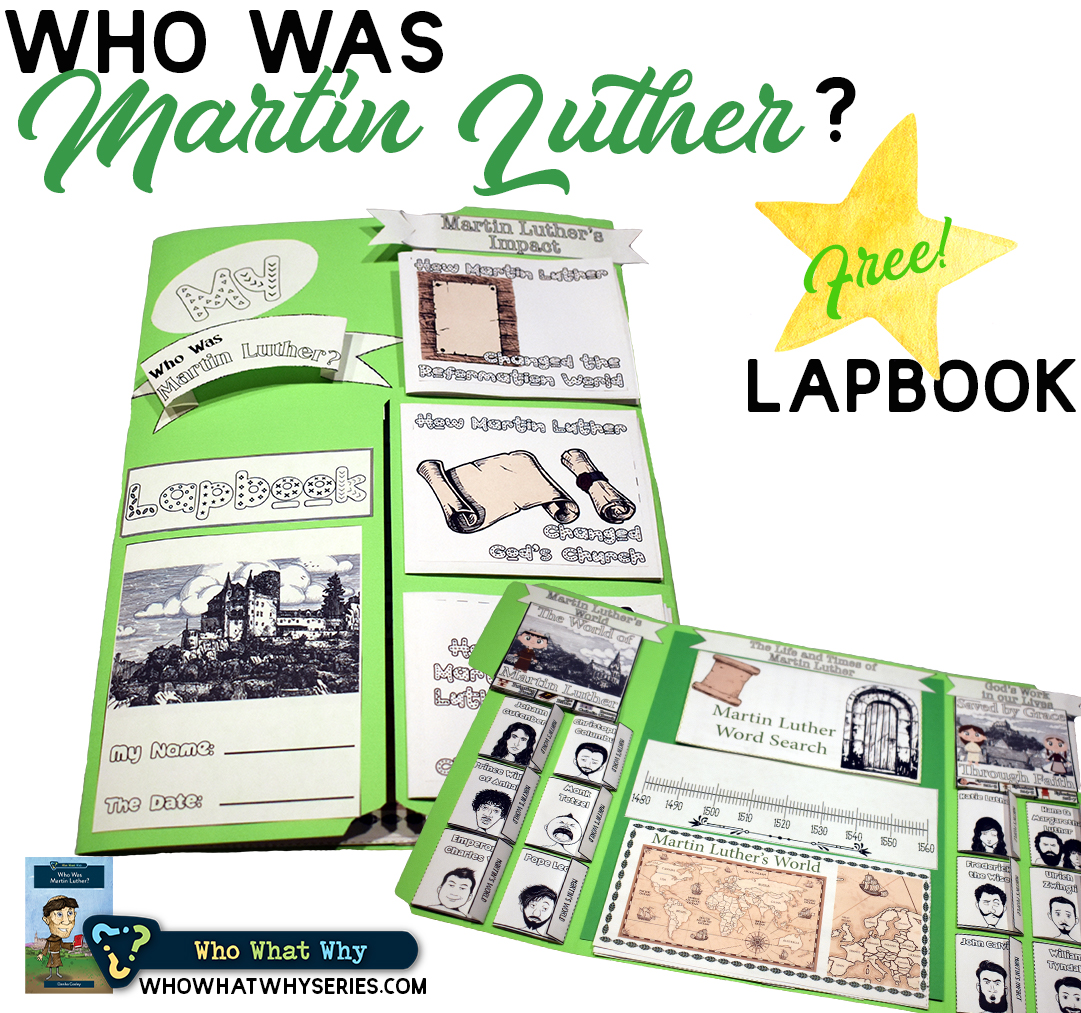 Martin Luther History for Kids | Biography Lapbook