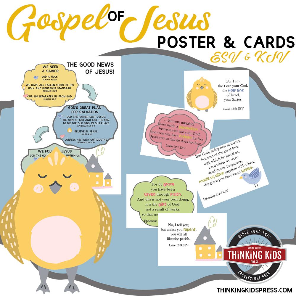 GospelJesusChristPosterCards