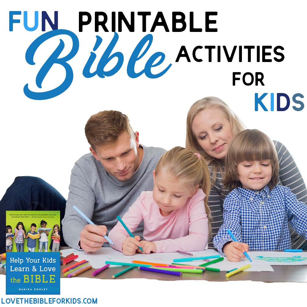 Fun Printable Bible Activities for Kids