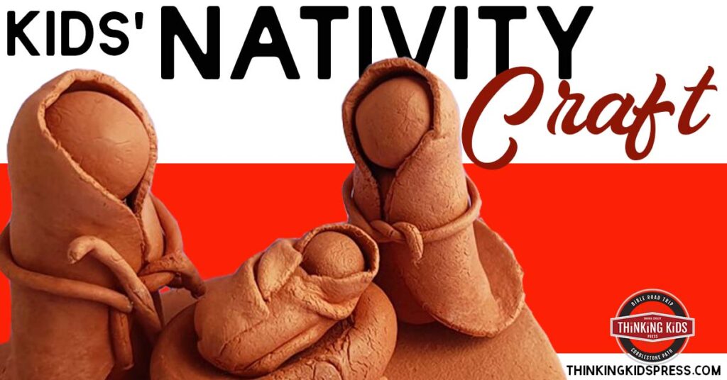 Kids' Nativity Craft | Celebrate Jesus with this easy craft!