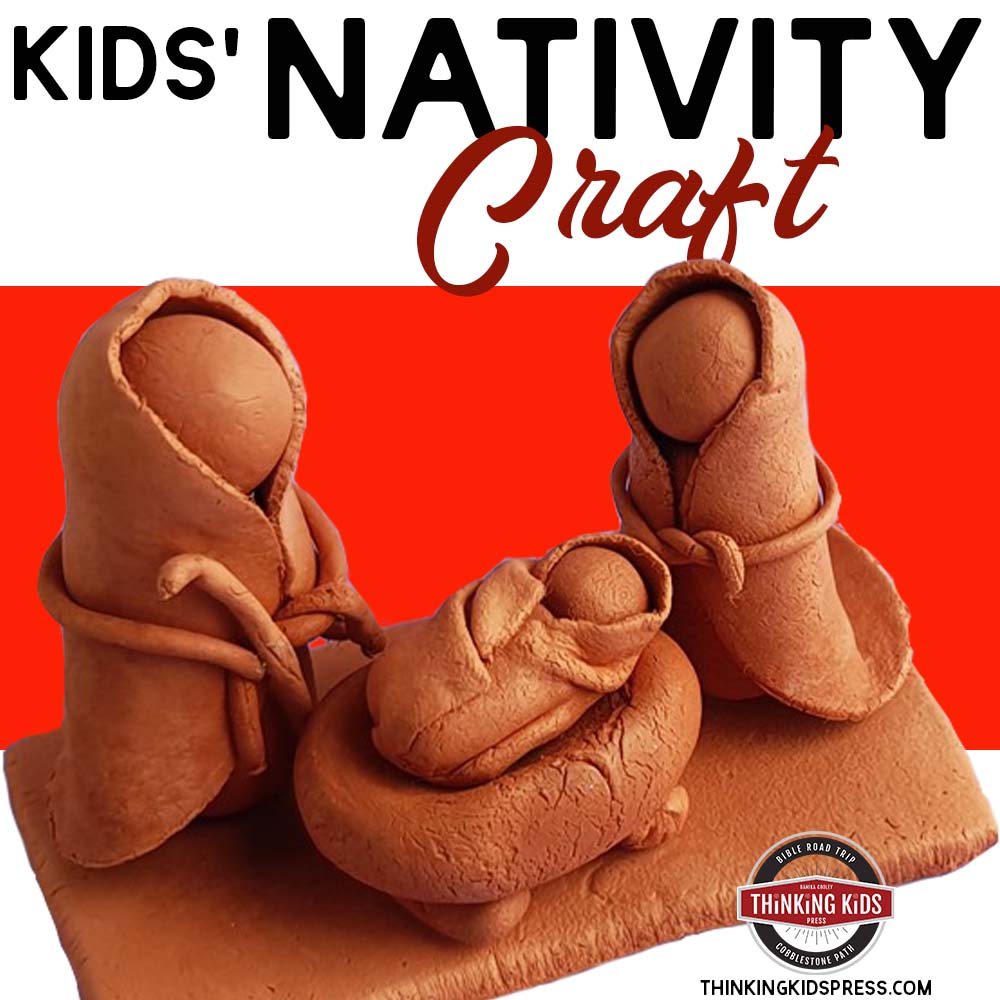 Kids' Nativity Craft | Celebrate Jesus with this easy craft!