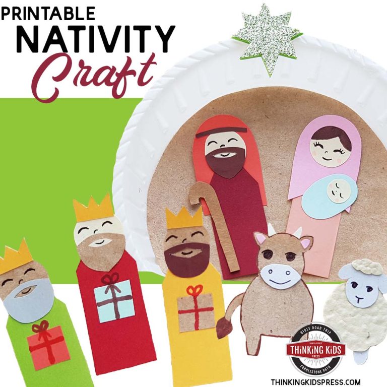 Printable Nativity Craft Kids Will Remember