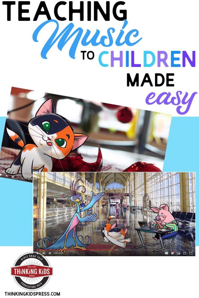 Teaching Music to Children Made Easy with Homeschool Music Lessons