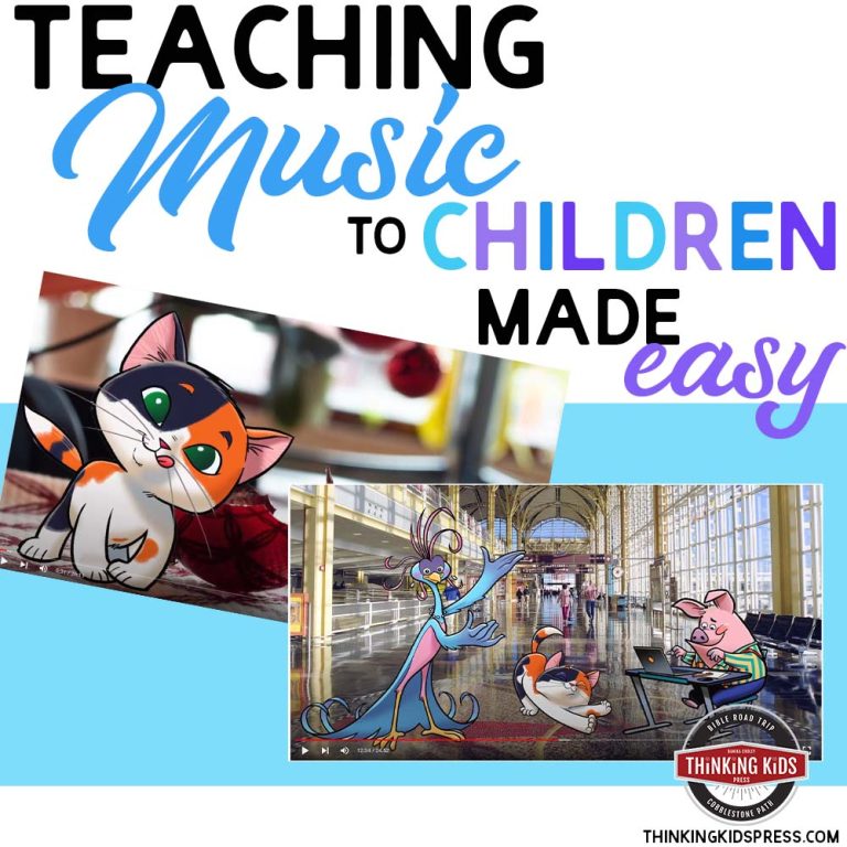 Teaching Music to Children Made Easy with Homeschool Music Lessons