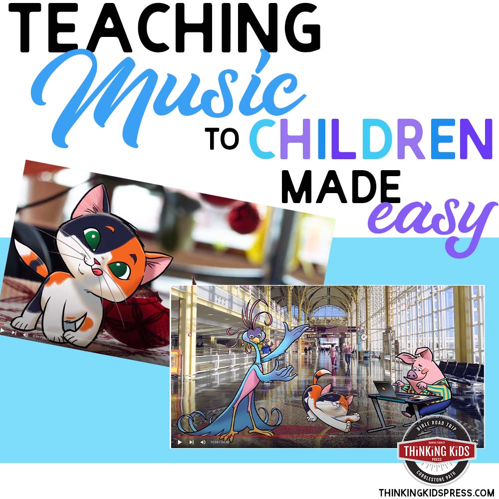 Teaching Music to Children Made Easy with Homeschool Music Lessons