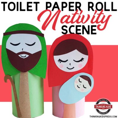 Toilet Paper Roll Nativity Scene