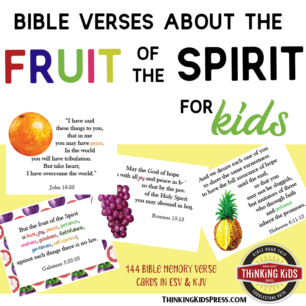 Bible Verses about Fruit of the Spirit Kids