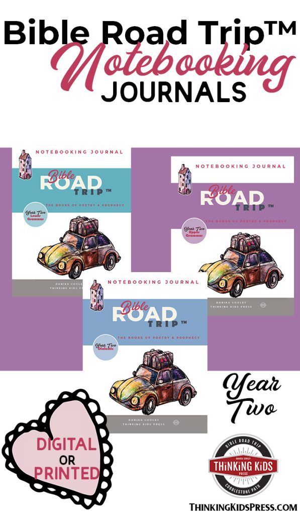 Bible Road Trip Year Two Notebooking Journals | Printed and Digital