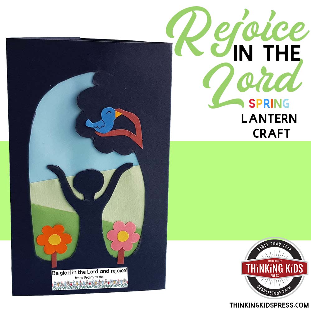 Rejoice in the Lord | Paper Lantern Craft for Kids