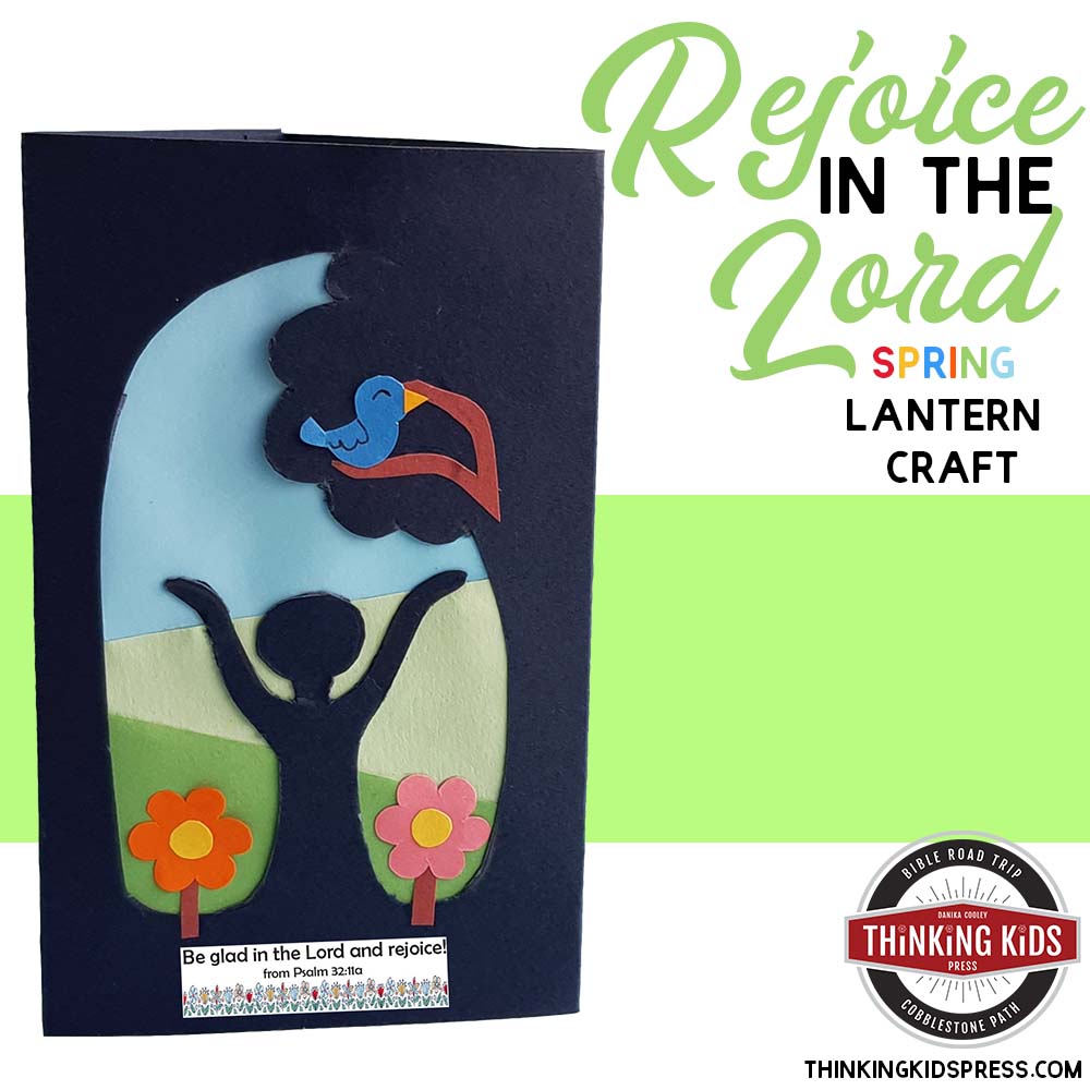 Rejoice in the Lord | Paper Lantern Craft for Kids