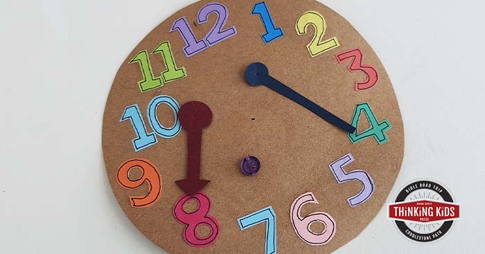 Make Time for Jesus | Kids' Clock Craft