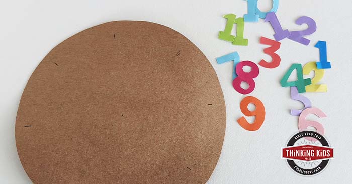 Make Time for Jesus | Kids' Clock Craft