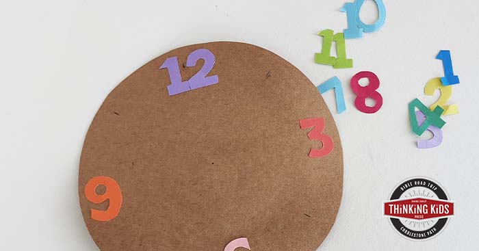 Make Time for Jesus | Kids' Clock Craft