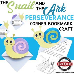 The Snail and the Ark Perseverance Corner Bookmark Craft