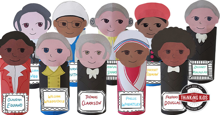 The Abolitionists for Kids | Toilet Paper Roll Craft