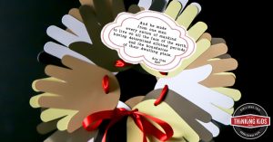 Acts 17:26 | Handprint Wreath Craft