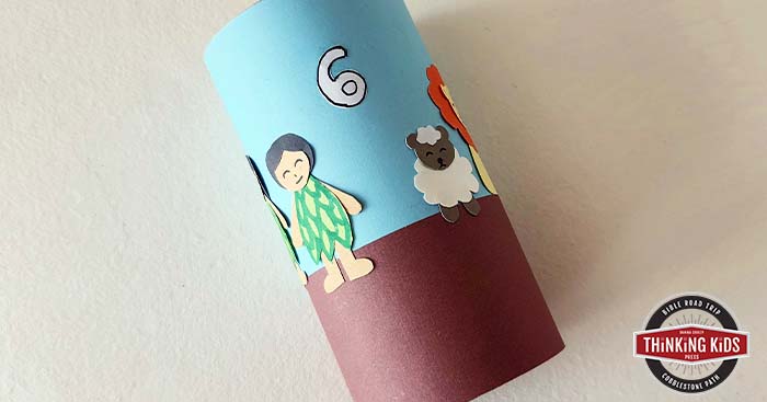 The 6 Days of Creation Toilet Paper Roll Craft