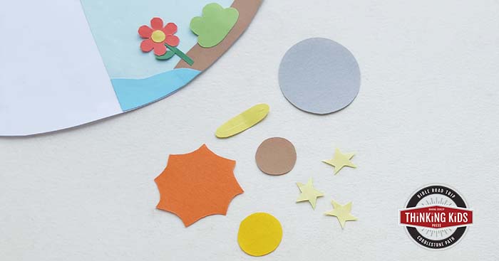 The 7 Days of Creation for Kids Wheel