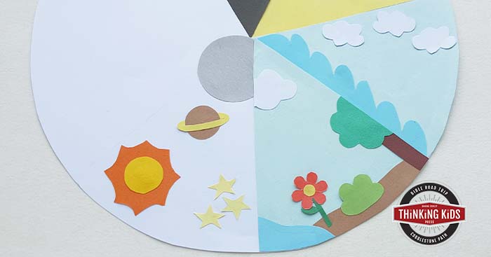 The 7 Days of Creation for Kids Wheel