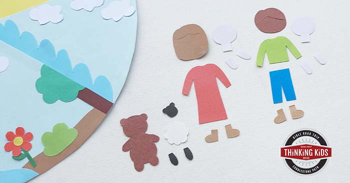 The 7 Days of Creation for Kids Wheel