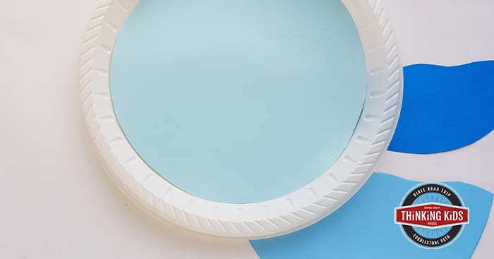 Psalm 69 34 Paper Plate Craft