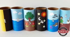The 6 Days of Creation Toilet Paper Roll Craft