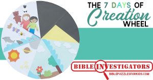 The 7 Days of Creation for Kids Wheel